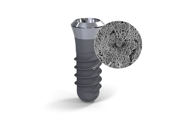 Implant Straumann SLA cổ điển được chế tác bởi 100% Titanium nguyên khối