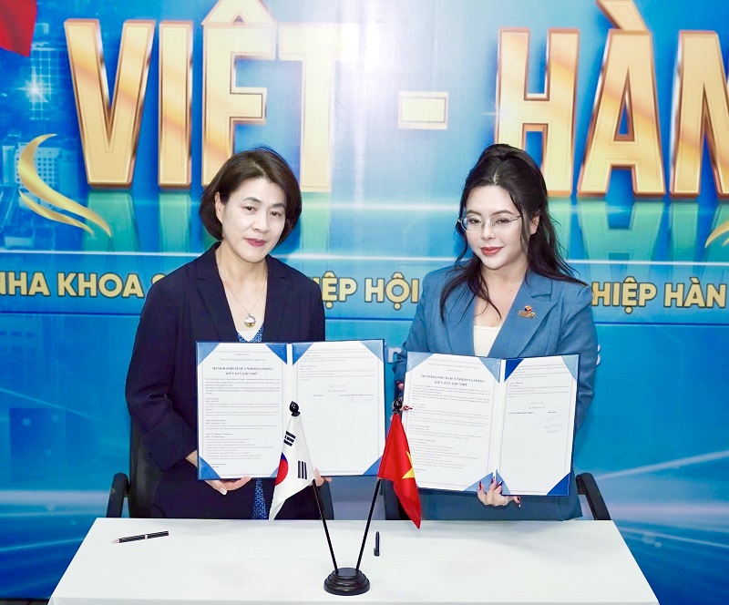 Mối quan hệ hợp tác song phương giữa Nha khoa Shark và Hiệp hội Doanh nhân Hàn Quốc chính thức được xác định